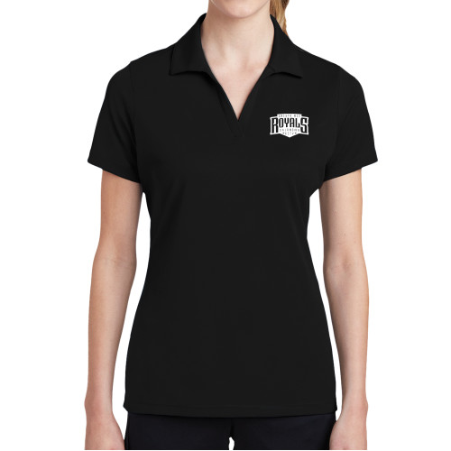  Womens Black Dry Mesh Polo - Cristo Rey Royals