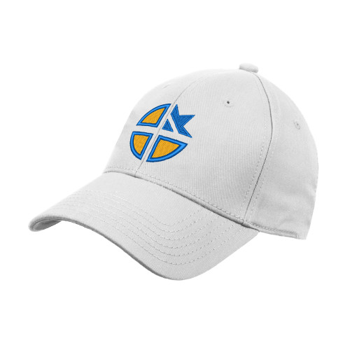 Cristo Rey OKC White Structured Adjustable Pro Style Hat