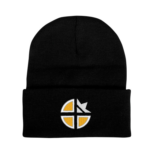  Black Knit Beanie w/Cuff - Cristo Rey OKC