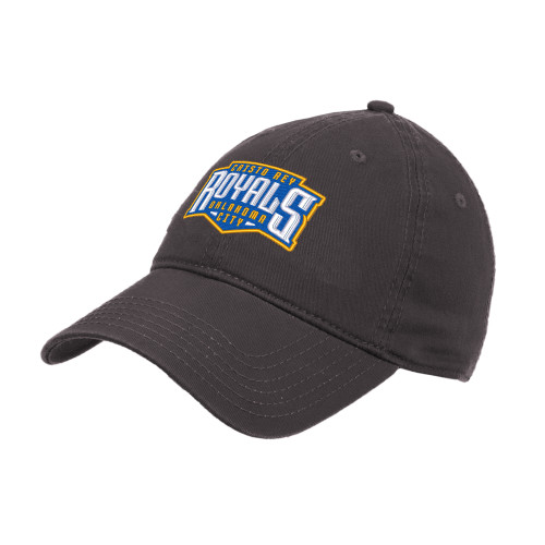  Charcoal Unstructured Adjustable Low Profile Hat - Cristo Rey Royals