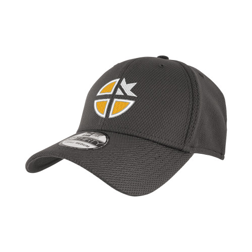  New Era Charcoal Diamond Era 39Thirty Stretch Fit Hat - Cristo Rey OKC