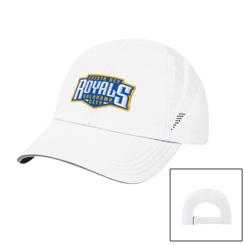  Womens White Performance Cap - Cristo Rey Royals