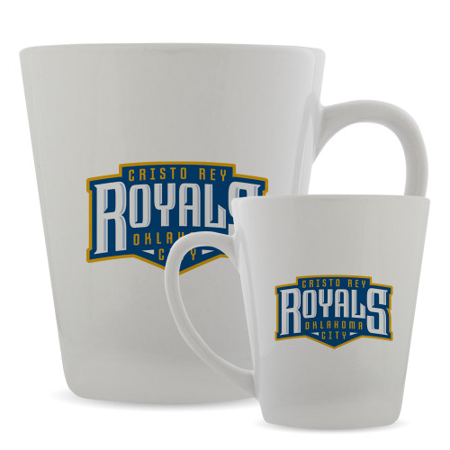 Cristo Rey OKC Full Color Latte Mug 12oz