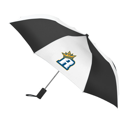  42 Inch Slim Stick Black/White Umbrella - R Royals