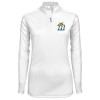 Thumbnail image for  Syntrel Womens White Interlock 1/4 Zip