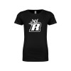 Thumbnail image for  Next Level Girls Black Fashion Fit T Shirt