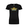 Thumbnail image for  Next Level Girls Black Fashion Fit T Shirt