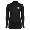 Thumbnail image for  Syntrel Womens Black Interlock 1/4 Zip