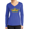 Thumbnail image for  Womens Royal Performance Long Sleeve V Neck Shirt
