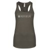 Thumbnail image for  Next Level Womens Charcoal Racerback Tank