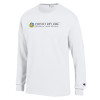 Thumbnail image for  Champion White Long Sleeve T Shirt