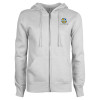 Thumbnail image for  ENZA Womens White Fleece Full Zip Hoodie