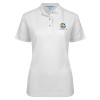 Thumbnail image for  Womens Silk Touch White Pique Polo