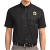 Thumbnail image for  Black Twill Button Down Short Sleeve