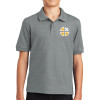 Thumbnail image for  Youth Grey Silk Touch Polo
