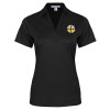 Thumbnail image for  Womens Black Performance Fine Jacquard Polo