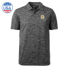 Thumbnail image for  Charcoal Honeycomb Jacquard Polo