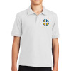 Thumbnail image for  Youth White Silk Touch Polo