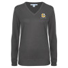 Thumbnail image for  Womens Charcoal Heather VNeck Sweater