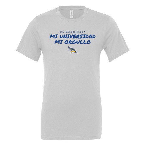  Bella + Canvas White Jersey Cotton T Shirt - Mi Universidad Mi Orgullo