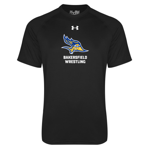  Under Armour Black Tech Tee - Wrestling Under Armour