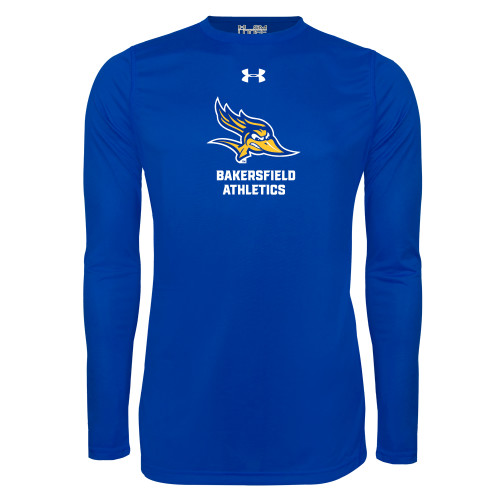  Under Armour Royal Long Sleeve Tech Tee - Athletics Under Armour