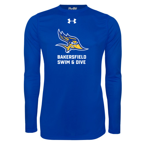  Under Armour Royal Long Sleeve Tech Tee - Swim and Dive Under Armour