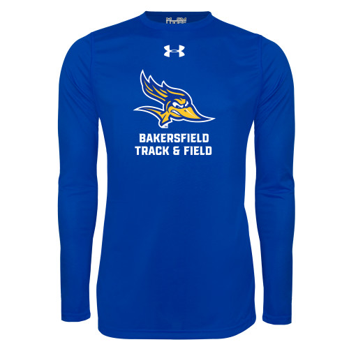  Under Armour Royal Long Sleeve Tech Tee - Track and Field Under Armour