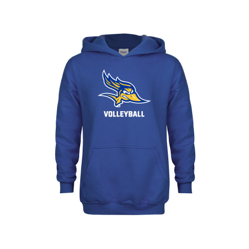  Youth Royal Fleece Hoodie - Volleyball