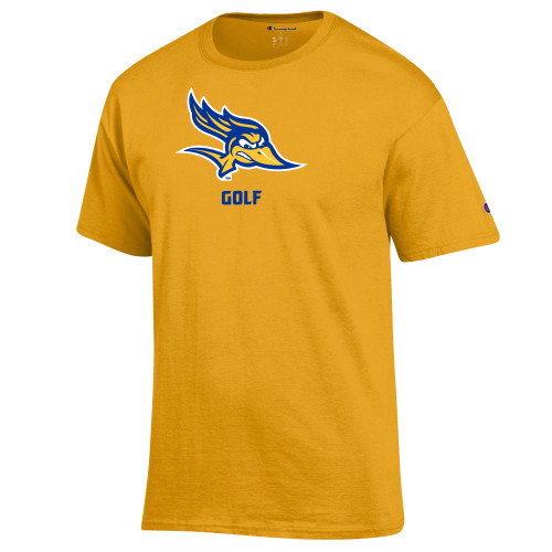  Champion Gold T Shirt - Golf