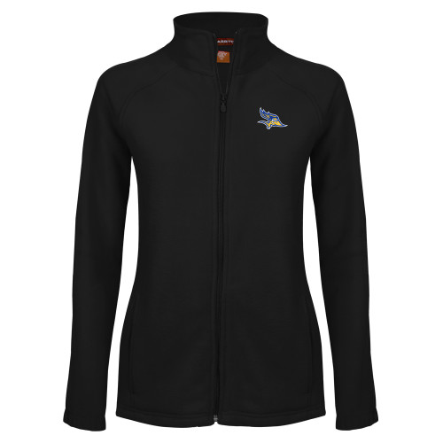 Womens Black Fleece Full Zip Jacket - Mascot