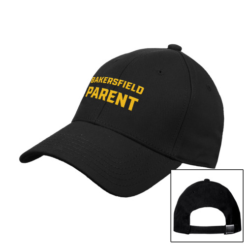 Black Structured Adjustable Pro Style Hat - Parent