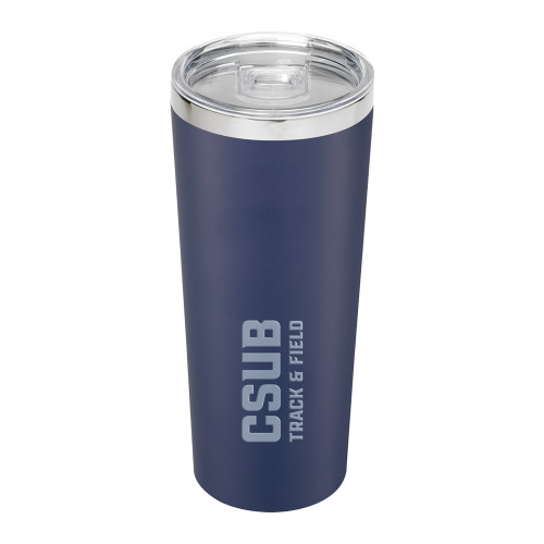  Thor Vacuum Insulated Navy Tumbler 22oz - Track and Field Block Wordmark Engraved