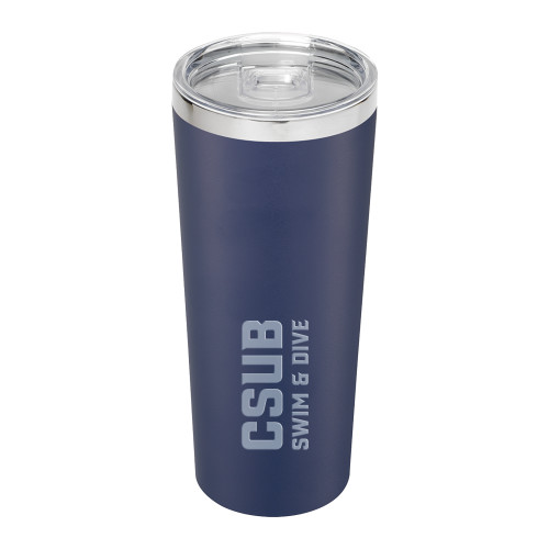  Thor Vacuum Insulated Navy Tumbler 22oz - Swim and Dive Block Wordmark Engraved