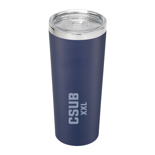  Thor Vacuum Insulated Navy Tumbler 22oz - XXL Block Wordmark Engraved