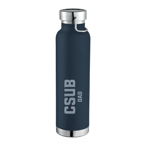  Thor Copper Vacuum Insulated Navy Bottle 22oz - Dad Engraved