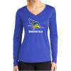 Thumbnail image for  Womens Royal Performance Long Sleeve V Neck Shirt