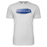 Next Level SoftStyle White T Shirt-Cragar
