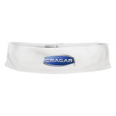 Ladies White Sport Headband-Cragar