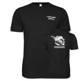 Next Level SoftStyle Black T Shirt-Cragar Speed Shop
