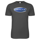Next Level SoftStyle Charcoal T Shirt-Cragar