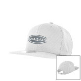 New Era White Diamond Era 9Fifty Snapback Hat-Cragar
