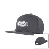 New Era Charcoal Diamond Era 9Fifty Snapback Hat-Cragar