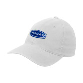 White Flexfit Structured Low Profile Hat-Cragar