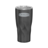 Hugo Vacuum Insulated Graphite Tumbler 20oz-Cragar  Engraved