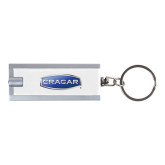 Turbo White Flashlight Key Holder-Cragar