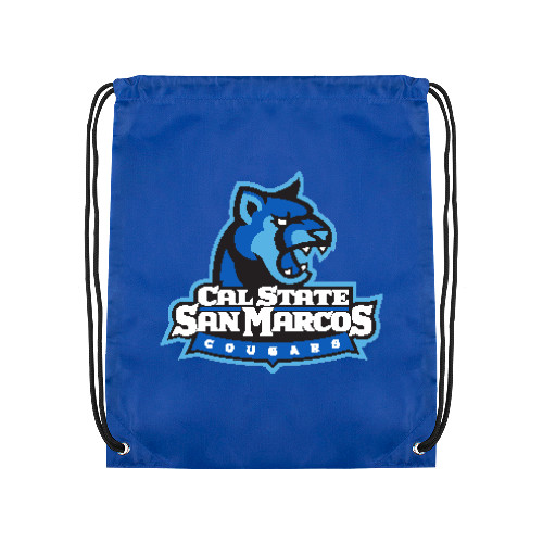  Royal Drawstring Backpack - Primary Logo