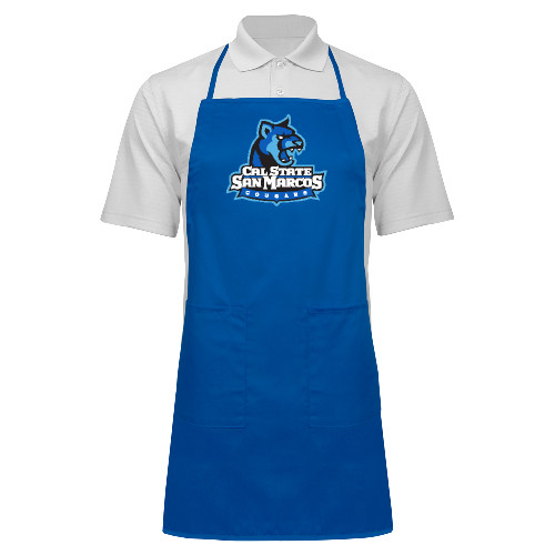  Full Length Royal Apron - Primary Logo
