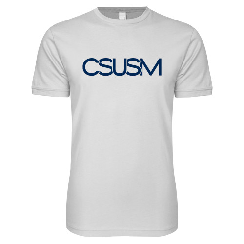  Next Level White SoftStyle T Shirt - CSUSM