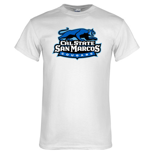  White T Shirt - Secondary Logo